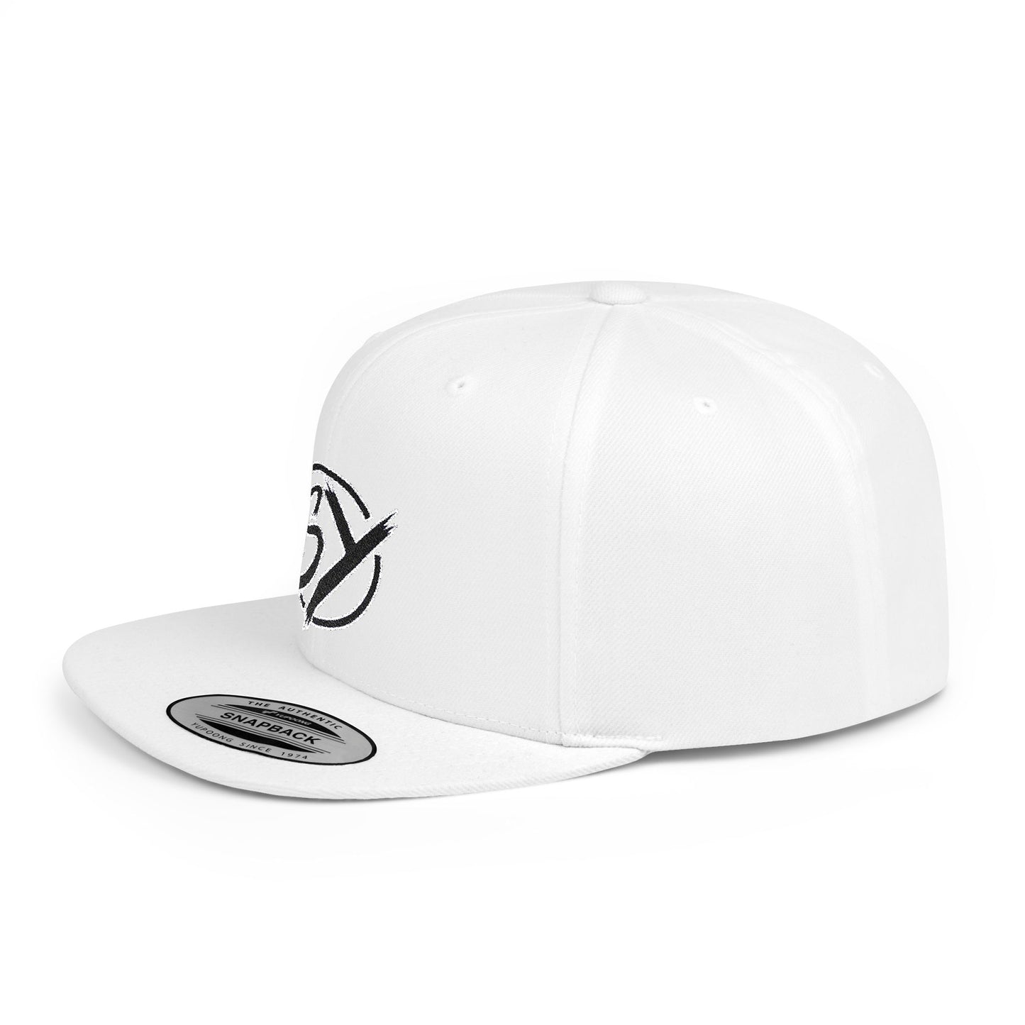 SY Hat Black on White