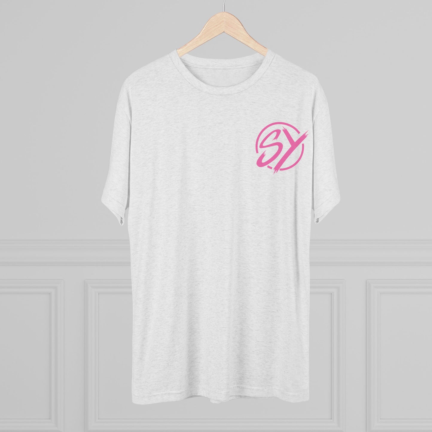 SY Pink on White