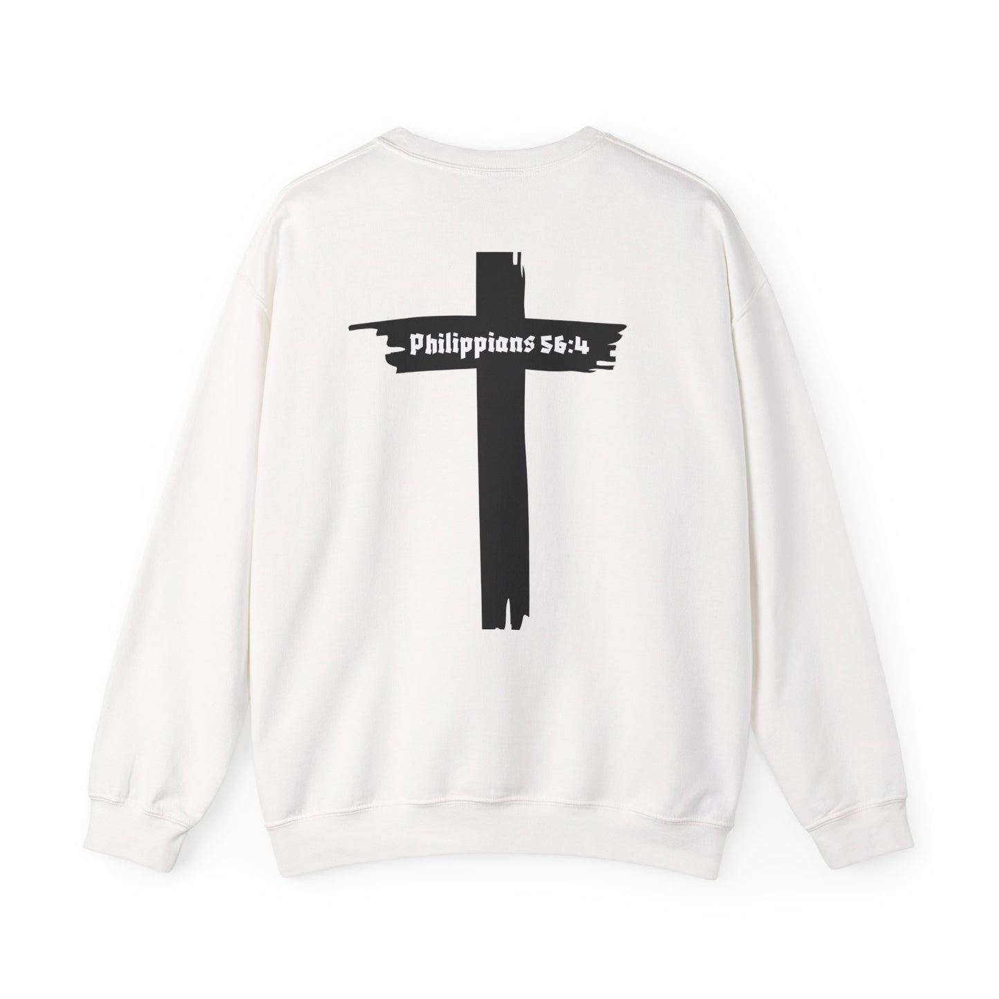 God Is Good SY Black on White Sweatshirt