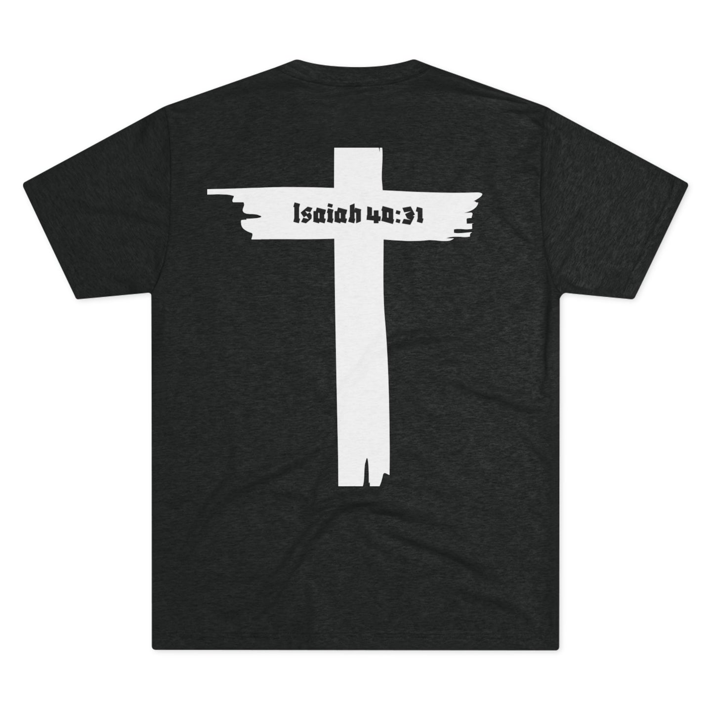 God Is Good SY White on Black Shirt